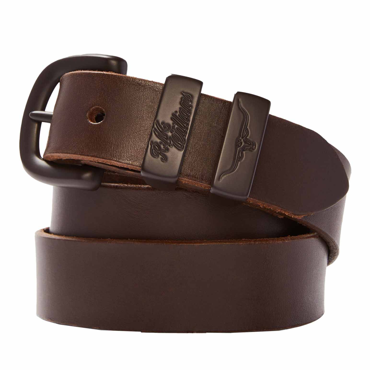 R.M. Williams Slim Drover Belt